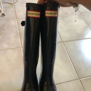 Hunter rain boots
